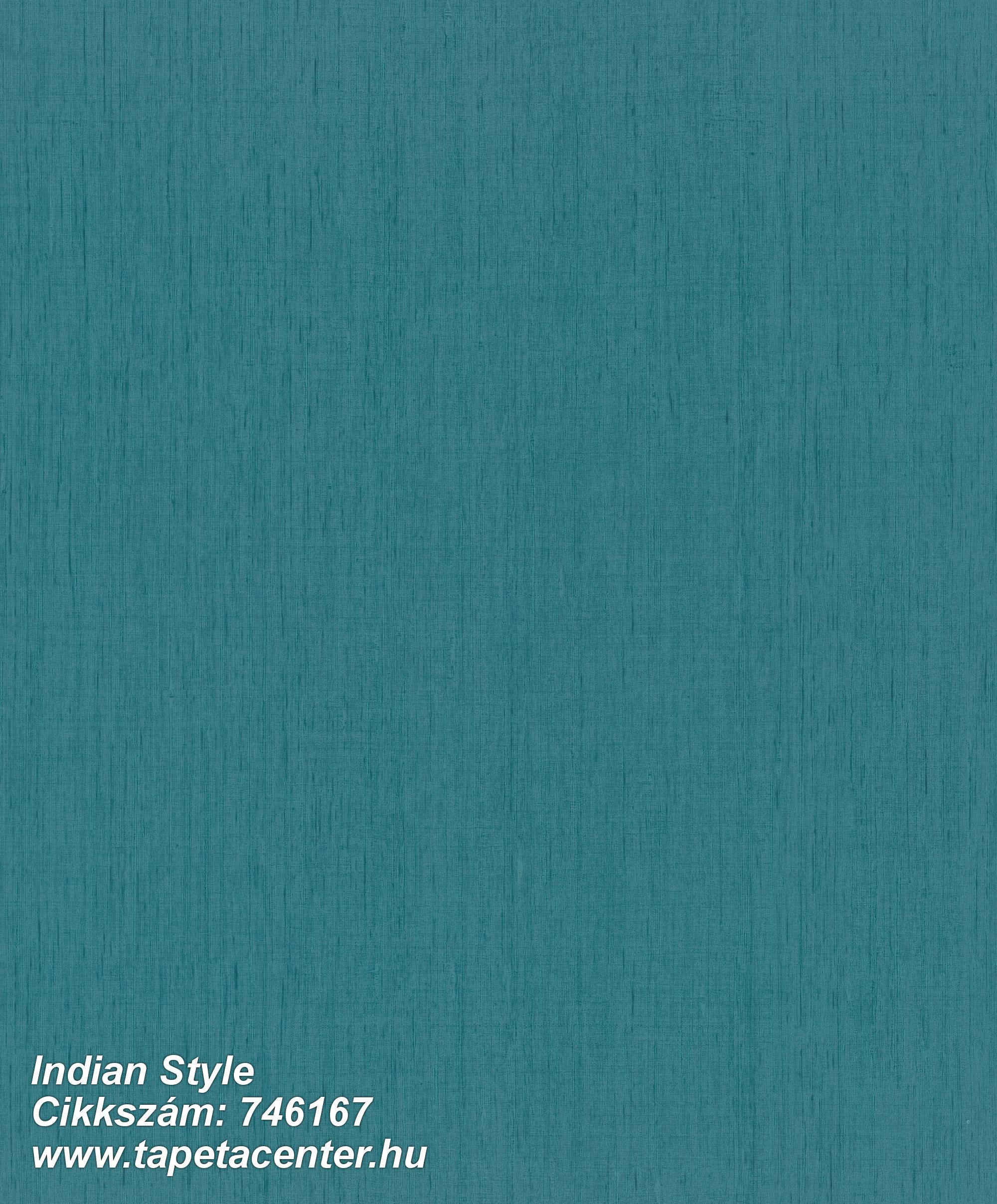 Egyszínű,textil hatású,türkiz,zöld,illesztés mentes,lemosható,vlies tapéta 
